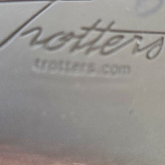 Trotters Sizzle Ballet Flats Brown Lady 9-SS  Flats / Gold Accents Toe Box Nwob - Picture 6 of 16